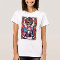 Funny The Mom Skeleton Tarot T-Shirt