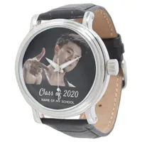 Graduate photo graduation boy guy watch