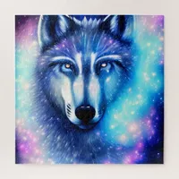 Cosmic Wolf Jigsaw Puzzle