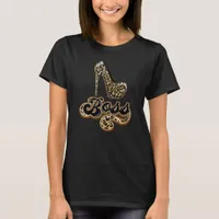 Leopard High Heels Boss Lady T-Shirt