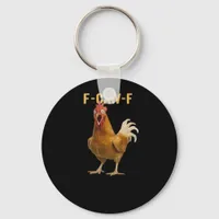 F-Caw-F Chicken Essential Creative Graphic Keychain