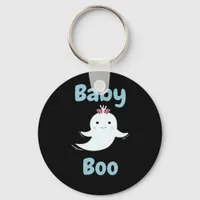 Baby Boo Cute Halloween Kids Or Couples Gift Keychain