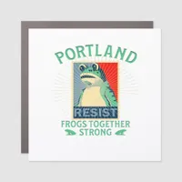 Frogs Classic Car Magnet