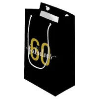 60 and Fabulous Birthday Small Gift Bag