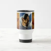 Shine On Me and Snow German Shepherd Travel Mug