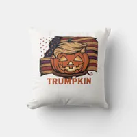 Halloween, Pumpkin Trumpkin, Make Halloween Great  Throw Pillow