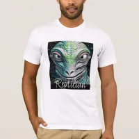 Reptilian Lizard Man Alien Extraterrestrial Being  T-Shirt