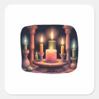 Whimsigoth Goth Wall Art 90S Decor Heckinfarout Square Sticker