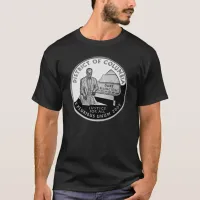 Faux Washington District of Columbia Quarter T-Shirt