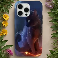 Mystical Black Cat | Phone Case Art