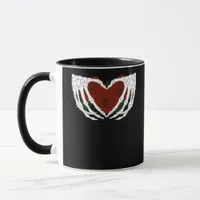 Skeletal Heart  Mug