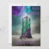 Happy Birthday, You're a Gem! Gemstone Universe Invitation