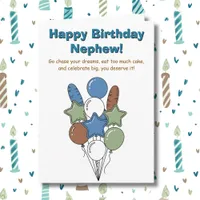 Happy Birthday Nephew | Sentimental Card