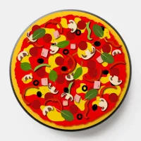 Cartoon Pizza PopSocket