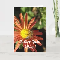 I Love You, Mum, Mothers Day Card