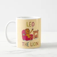 Leo the Lion zodiac cute lion Coffee Mug