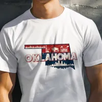 Retro Travel Iconic Oklahoma Graphic T-Shirt