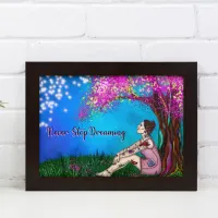 Never Stop Dreaming | Whimsical Art Poster