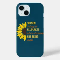 Women belongs to all places iPhone / iPad case