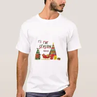 Its The Season Again Christmas Gnome T-Shirt