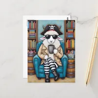 A Pirate Sheep Postcard