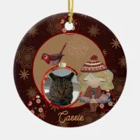 Custom Pet  Ceramic Ornament