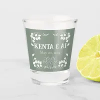 Personalized Art Nouveau  Shot Glass