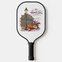 Mardi Gras Pickleball Paddle