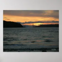 Poster - Carquinez Sunset