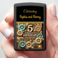 Creatively Celebrate 5th Anniversary! Zippo Lighter