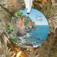 Door County, Wisconsin Travel Souvenir Keepsake Ornament