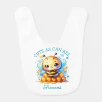 Cute as Can Bee | Honey bee Baby Boy's Baby Bib