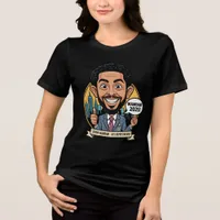 2025 Zohran Mamdani New York City Tri-Blend Shirt