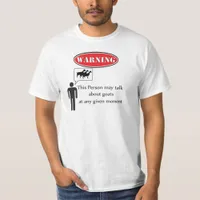 Funny Goat Warning T-Shirt
