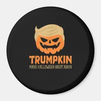 Trumpkin Make Halloween Great Again Jack O Lantern Magnet