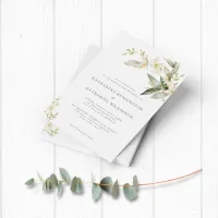 PAPER Wildflower Greenery Wedding Invitation