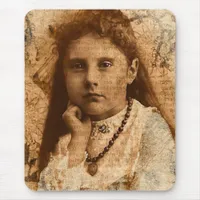 Soulful Eyes Digital Art Mouse Pad