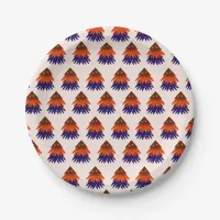 Multicolored Christmas Tree - Paper Plates