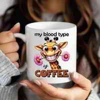 Hilarious Giraffe Humor Animal Lover Gift Mug