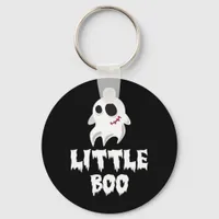 Little Boo In Halloween Cool Graphic Keychain