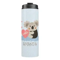 Cute Koala Cuddles ID386 Thermal Tumbler