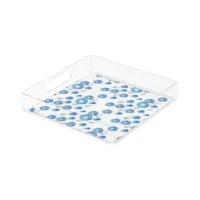 Acrylic Tray (sq) - Floating Bubbles