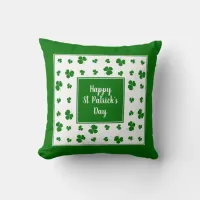 St Patrick's Day Irish Blessings Shamrock Pattern