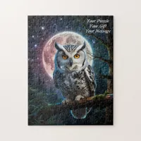 Owl of Wisdom Jigsaw Puzzle