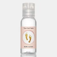 Rose Gold and Pink Event Planner Social Media Icon Hand Sanitizer