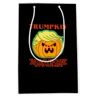 Funny Trumpkin Medium Gift Bag