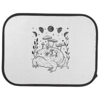 Academia Moon Witchy Goblincore Aesthetic Frog Car Floor Mat