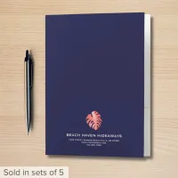 Monstera Leaf Hospitality Welcome Folder