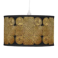 Celtic Knotwork Cross Hanging Lamp