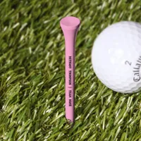 Member Name and Team Name Golf Tees